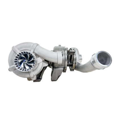 KC Fusion Compound Turbos for 6.4 Powerstroke 2008-2010 Front