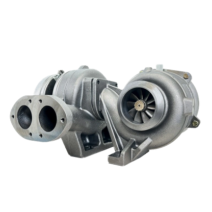 KC Fusion Compound Turbos for 6.4 Powerstroke 2008-2010 Back
