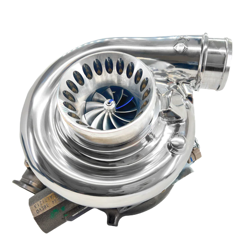 Polished KC Jetfire Stage 2 Turbo for 6.0 POWERSTROKE