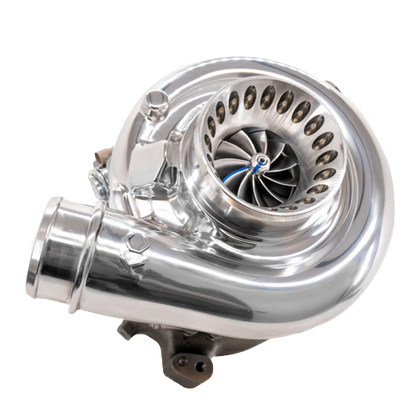 Polished KC Jetfire S3r Gen 2 Dual Ball Bearing Turbo for 6.0 POWERSTROKE (2003-2007)